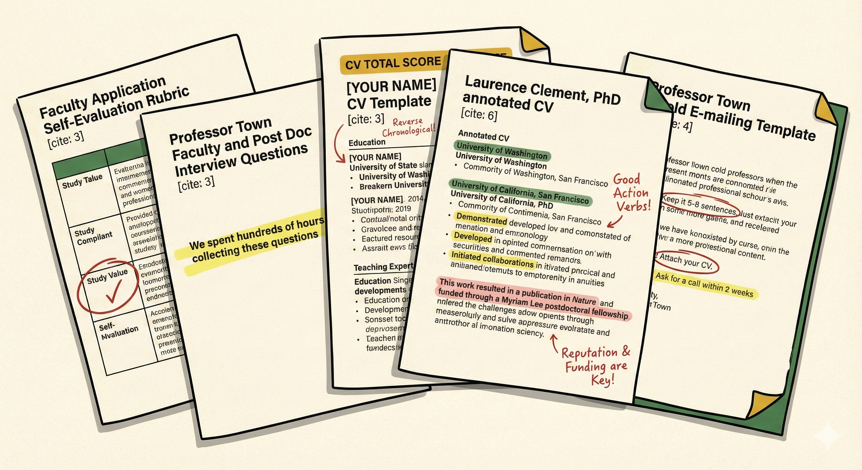 2026 Academic Job Market Resource Pack Preview