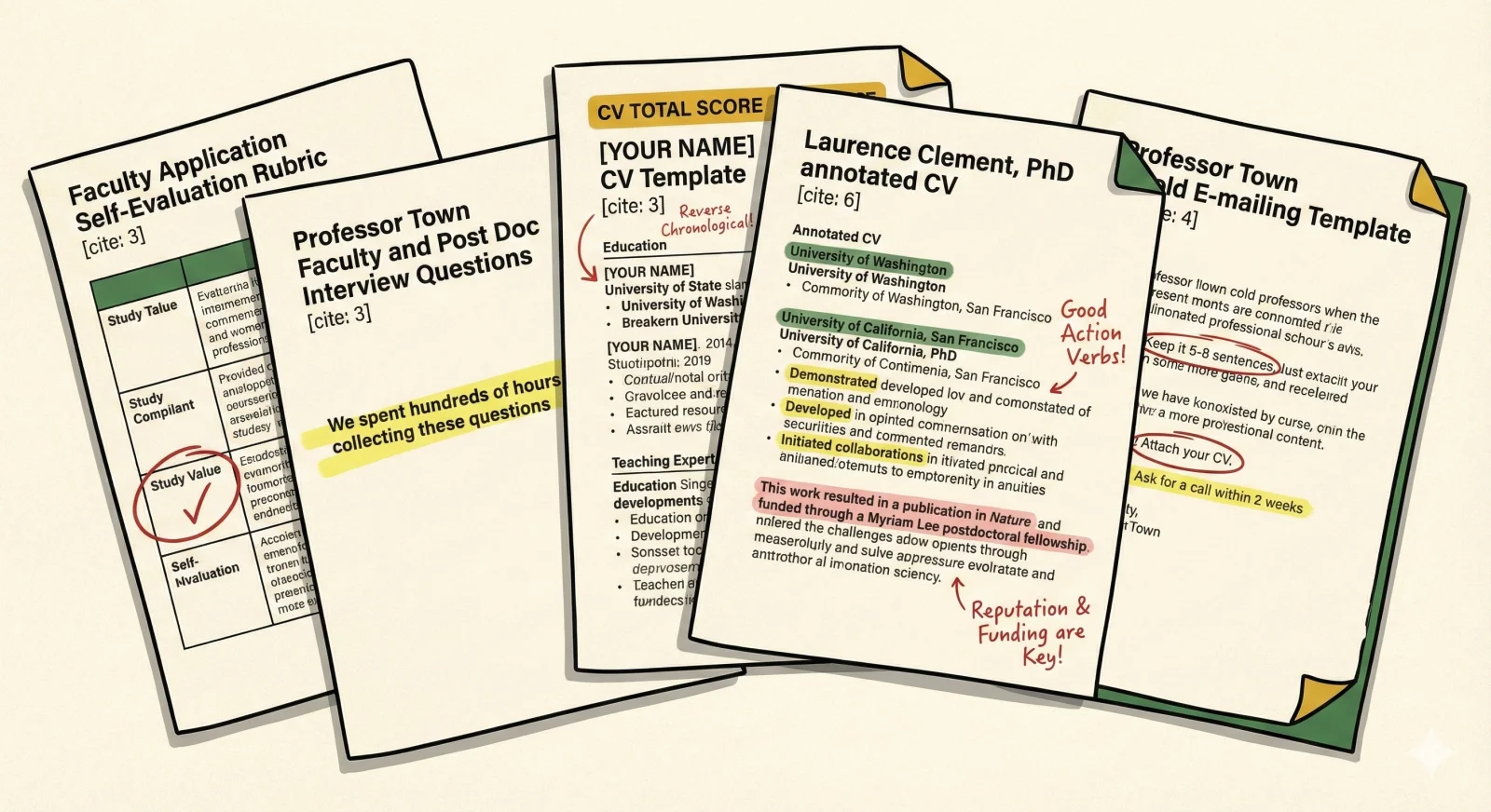 2026 Academic Job Market Resource Pack Preview